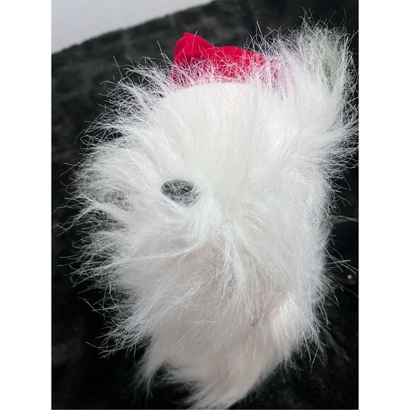 Gemmy Sheepdog Musical Animated Christmas Plush Dog Santa Hat Moving Toy - Picture 2 of 4